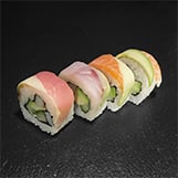 Sushi Service Hellevoetsluis Rainbow Roll