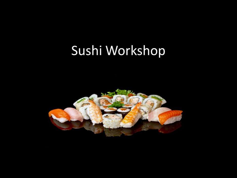 Workshop sushi maken - Sushi Service Hellevoetsluis